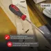 Отвертка шлицевая SL6х125 мм, трехкомпонентная рукоятка
