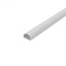 Кабель-канал полукруглый 20х12мм, белый, 60 м