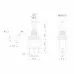 Тумблер 250В 3А (3c) вкл-вкл однополюсный микро (MTS-102)
