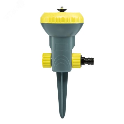 Дождеватель для полива круговой, 9 режимов Профи