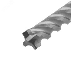 Бур по бетону SUPER 10x210мм, профессиональный, цельная крестовая пластина, SDS PLUS