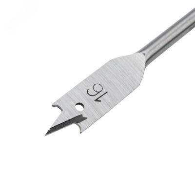 Сверло перовое по дереву 16х152 мм (шестигранный хвостовик)