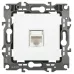 Розетка ЭРА Серия 12 12-3107-01М информационная RJ45, белый матовый Розетка ЭРА Серия 12 12-3107-01М информационная RJ45, белый матовый