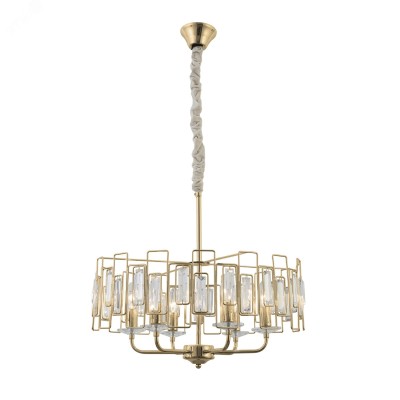 Люстра  Rivoli Waltraud 1028-206 6 х Е14 40 Вт хрусталь классика