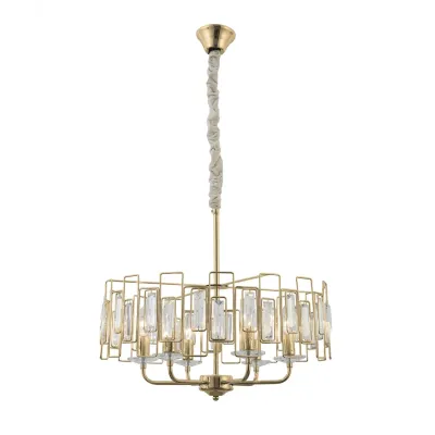 Люстра  Rivoli Waltraud 1028-206 6 х Е14 40 Вт хрусталь классика