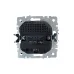 BRITE Розетка с заземлением с защитными шторками 16А с USB A+C 18Вт РЮш11-1-БрЖ жемчуг