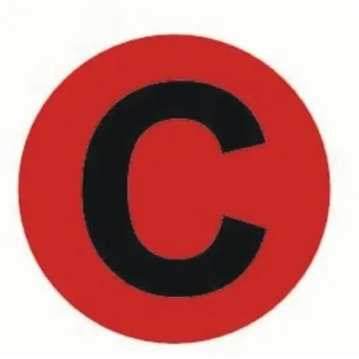 "Наклейка ""C"" d=20 EKF PROxima"