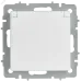 BRITE Розетка 1-местная с заземлением с защитными шторками и крышкой 16А IP20 РСбш10-3-БрАБ арктический белый IEK