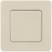 Выключатель 1-клавишный проходной 10АХ IP44 безвинтовое крепление слоновая кость INSPIRIA
