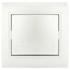 Переключатель Intro Plano 1-108-06 промежуточный, 10А-250В, IP20, СУ, перламутр