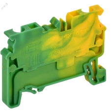 ARMAFIX Клемма пружинная CX2.5 PE 2,5мм2 проходная заземляющая IEK