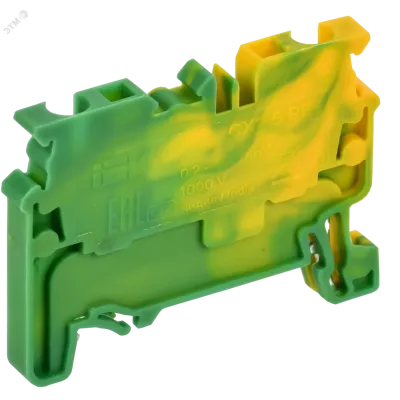 ARMAFIX Клемма пружинная CX2.5 PE 2,5мм2 проходная заземляющая IEK