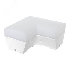 Коннектор фигурный для светодиодных линейных светильников ДБО-L белый 8Вт 4000К IP20 LUMA