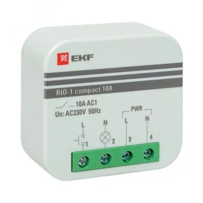 Реле импульсное RIO-1 compact 10А PROxima