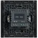 FORTE&PIANO Светорегулятор поворотно-нажимной 600Вт FP554 сталь IEK