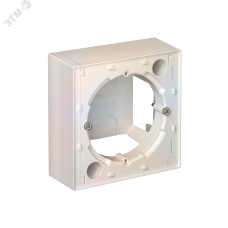 Коробка ATLASDESIGN для наружного монтажа жемчуг