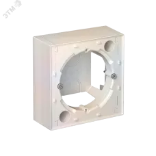 Коробка ATLASDESIGN для наружного монтажа жемчуг