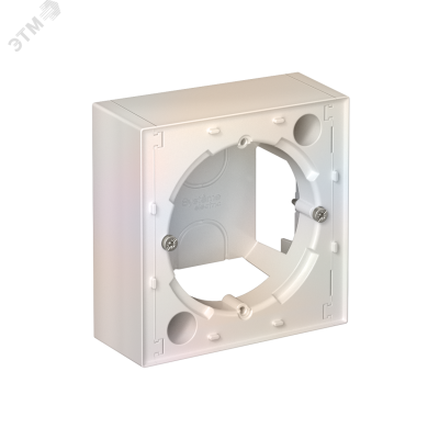 Коробка ATLASDESIGN для наружного монтажа жемчуг