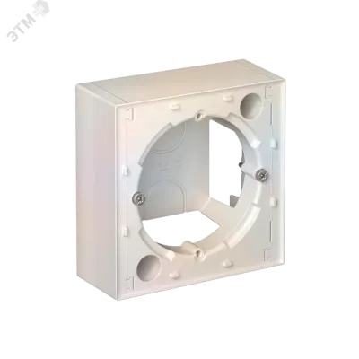 Коробка ATLASDESIGN для наружного монтажа жемчуг