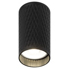 Светильник настенно-потолочный спот ЭРА OL44 BK MR16 GU10 IP20 черный