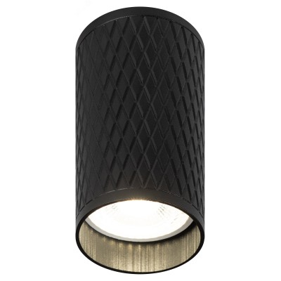 Светильник настенно-потолочный спот ЭРА OL44 BK MR16 GU10 IP20 черный