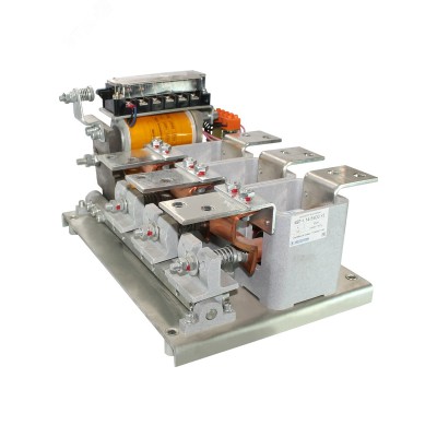 Контактор вакуумный КВТ-1,14-5/630-3 У3, трёхполюсный, 380В, 3з+2р, нереверсивный, без реле, IP00.