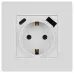 Розетка ЭРА Серия 12 12-4108-01 2P+E 16A-250В со шторками с USB type-A+C 5В-3А белый