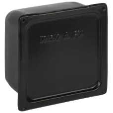 Коробка протяжная ЭРА Y-995-150-150-100-54 металлическая У-995 с уплотнителем 150х150х100мм черная IP54