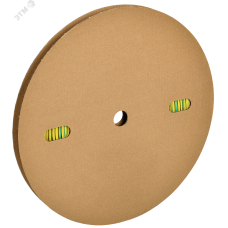 Термоусадочная трубка ТТУ 60/30 желто-зеленая 25 м/упак ИЭК