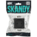 SKANDY Розетка без заземления с защитными шторками 10А SK-R01T титан IEK