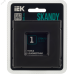 SKANDY Рамка 1-местная SK-F21G стекло графит IEK