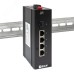 Коммутатор промышленный неуправляемый U-1GX/SFP-4GTP, 1 порт 1000Base-X SFP, 4 порта 10/100/1000Base-T(X) RJ45 c PoE, монтаж на динрейку TSX EKF