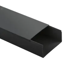 Кабель-канал ЭРА KK-B-80-60 черный 80x60мм 8м