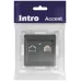 Розетка Intro Accent 6-303-07 информационная RJ45, IP20, СУ, графит