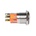 Кнопка S-Pro67 19 мм с фикс. с синей подсв. 230В PROxima
