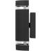 Светильник уличный настенный Адрия GBW-102-BL-0230 230В 2хGU10 max 30Вт IP54 230х100x90мм вверх/вниз