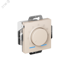 ATLASDESIGN ТЕРМОСТАТ электрон. теплого пола с датчиком, 10A, механизм, БЕЖЕВЫЙ