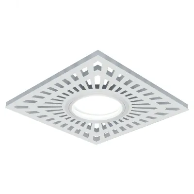 Светильник Gauss Backlight BL128 Квадрат. Белый, Gu5.3, 3W, LED 4000K 1/40