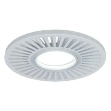 Светильник Gauss Backlight BL136 Кругл./узор. Белый, Gu5.3, 3W, LED 4000K 1/40