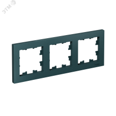 Рамка трехпостовая ATLASDESIGN универсальная изумруд