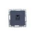 BRITE Розетка компьютерная RJ45 кат.5E РК10-БрМ маренго