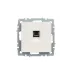 BRITE Розетка компьютерная RJ45 кат.5E РК10-БрЖ жемчуг