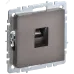 BRITE Розетка компьютерная RJ45 кат.5E РК10-БрТБ темная бронза BRITE Розетка компьютерная RJ45 кат.5E РК10-БрТБ темная бронза