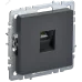 BRITE Розетка компьютерная RJ45 кат.5E РК10-БрГ графит BRITE Розетка компьютерная RJ45 кат.5E РК10-БрГ графит