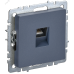 BRITE Розетка компьютерная RJ45 кат.6 РК11-БрМ маренго IEK