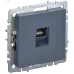 BRITE Розетка компьютерная RJ45 кат.6 РК11-БрМ маренго IEK