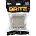 BRITE Выключатель 2-клавишный перекрестный 10А ВС10-2-3-БрШ шампань IEK