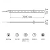 Лента Gauss Basic LED 5050/60 12V 8W/m 800lm/m 3000K 10mm IP20 2m 1/100