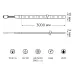 Лента Gauss Basic LED 5050/60 12V 10W/m 700lm/m RGB 10mm IP20 3m 1/100