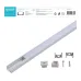 Профиль для ленты LED Gauss врезной гл 12mm - 2m 1/40